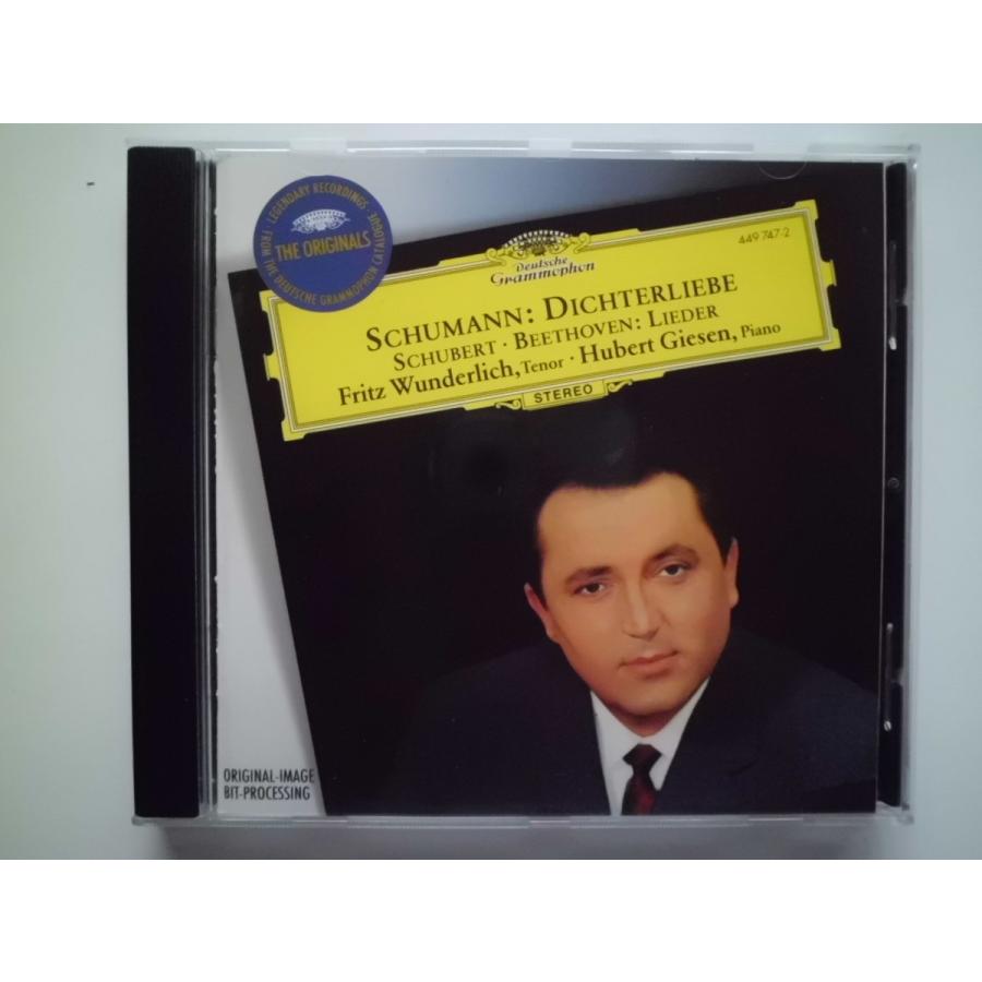 Schumann : Dichterliebe; Schubert, Beethoven : Lieder / Fritz Wunderlich, etc. // CD｜good-music-garden