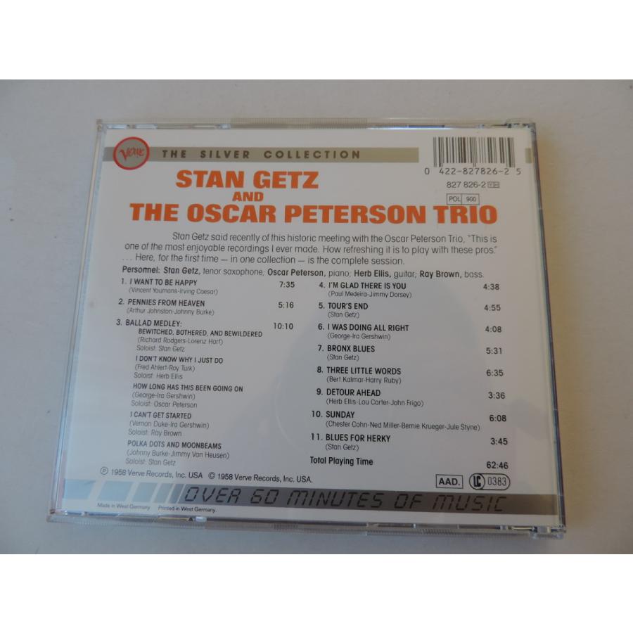 Stan Getz and The Oscar Peterson Trio // CD｜good-music-garden｜02