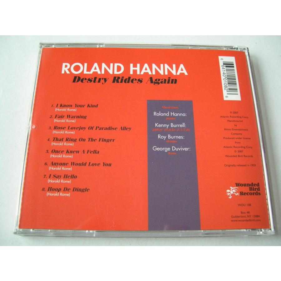 Roland Hanna / Destry Rides Again // CD｜good-music-garden｜02