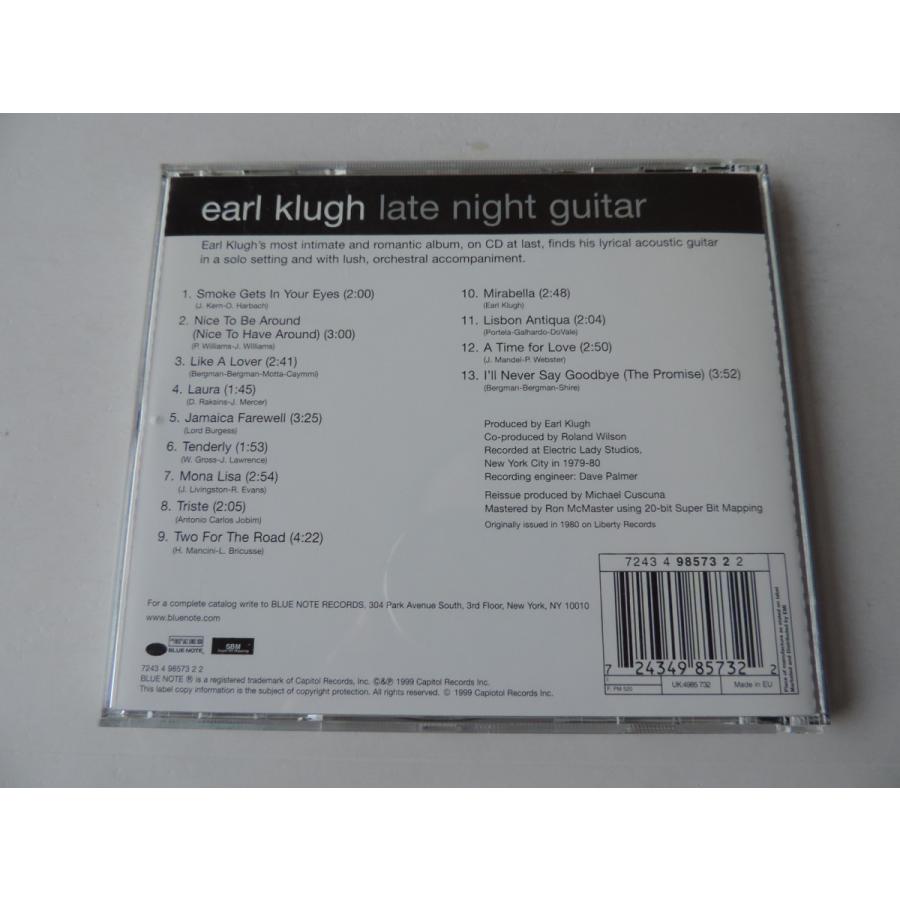 Earl Klugh / Late Night Guitar // CD｜good-music-garden｜02