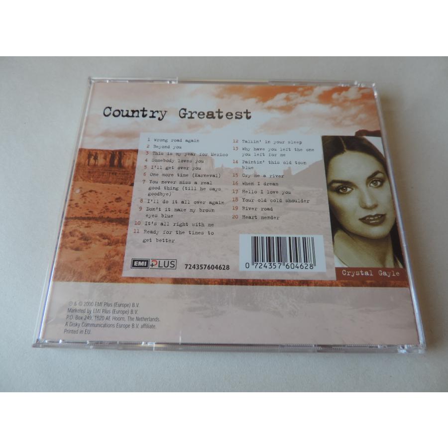 Crystal Gayle / Country Greatest // CD｜good-music-garden｜02