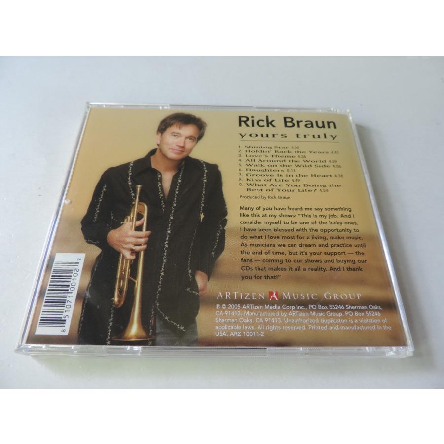 Rick Braun / Yours Truly // CD｜good-music-garden｜02