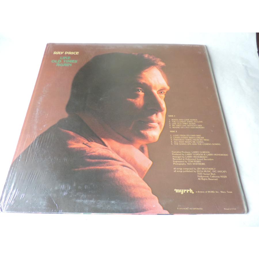 Ray Price / Like Old Times Again // LP｜good-music-garden｜02