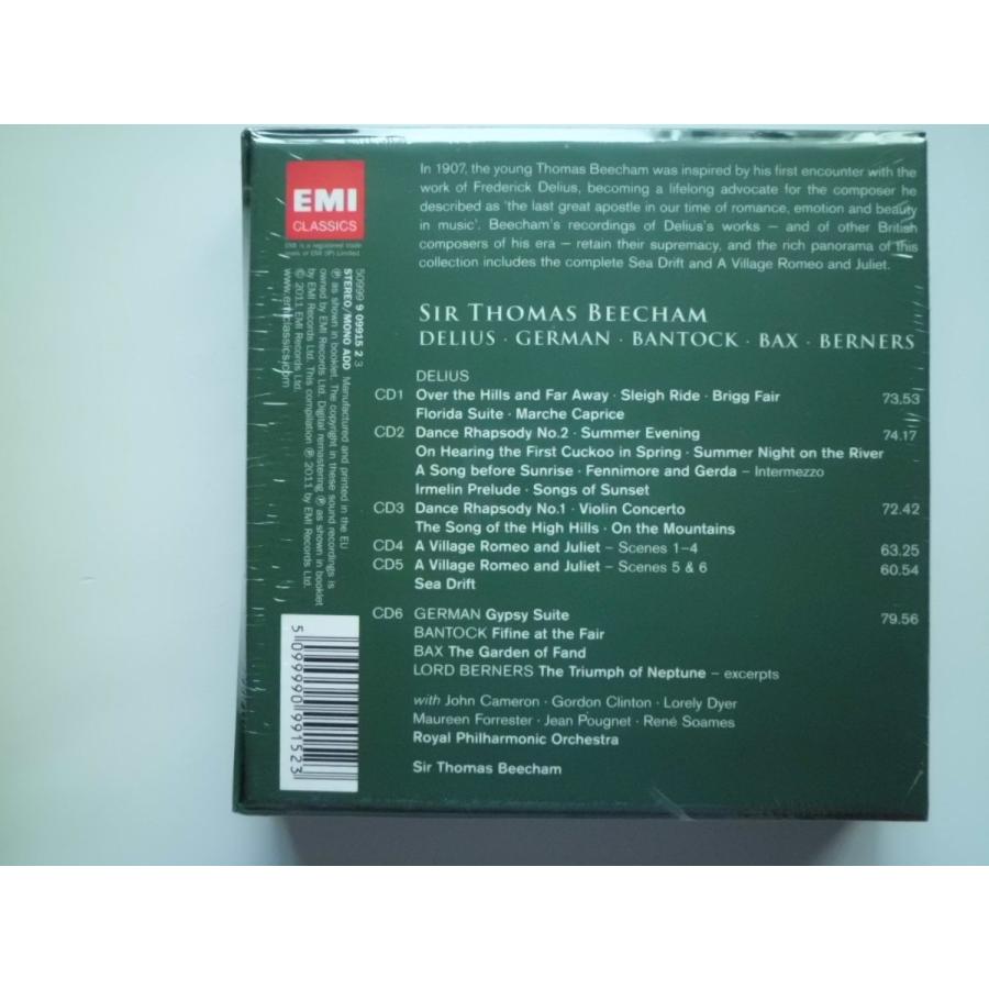 Thomas Beecham / English Music : Delius, etc. : 6 CDs // CD｜good-music-garden｜02