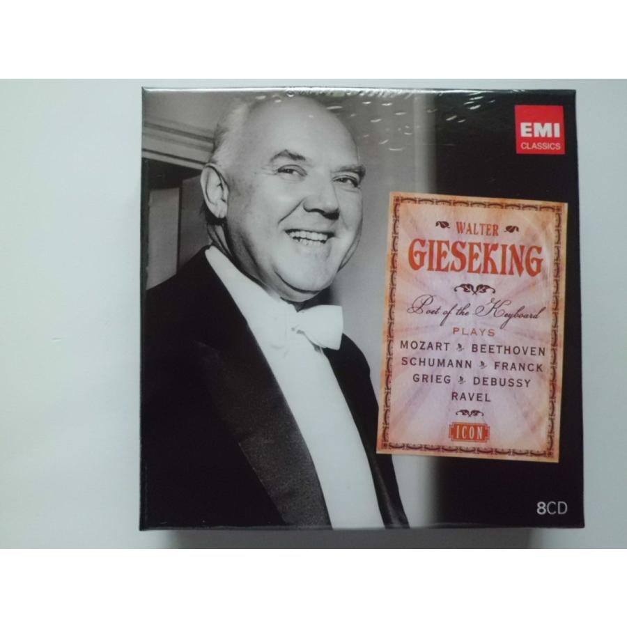 Walter Gieseking -ICON- / Mozart, Beethoven, etc. : 8 CDs // CD