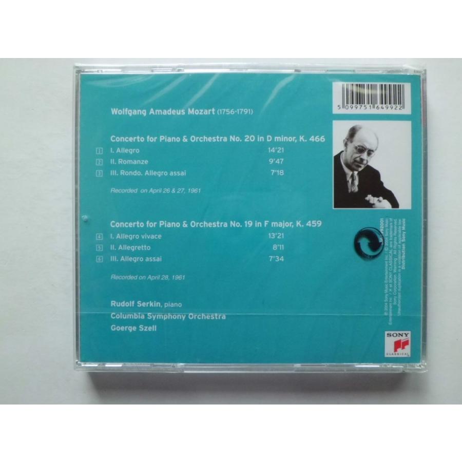 Mozart / Piano Concertos No. 19 & 20 / Rudolf Serkin, etc. // CD｜good-music-garden｜02