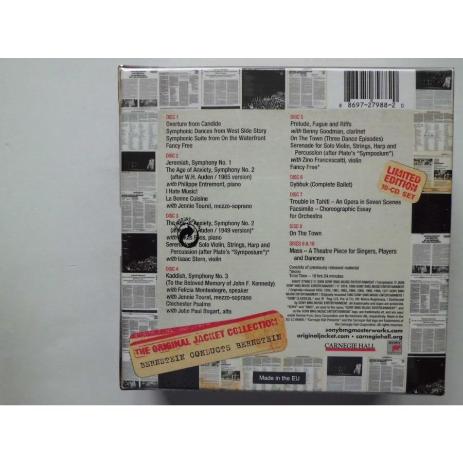 Leonard Bernstein / The Original Jacket Collection : 10 CDs