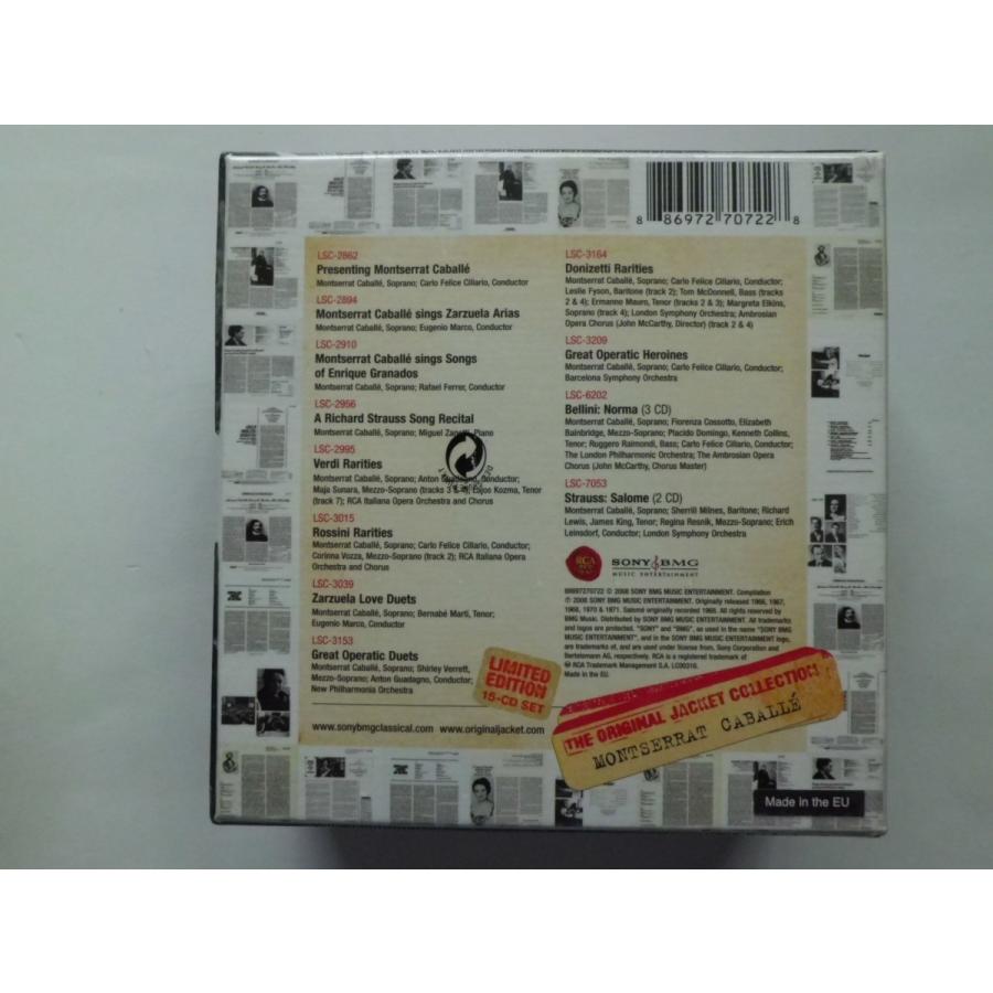 Montserrat Caballe / The Original Jacket Collection : 15 CDs // CD