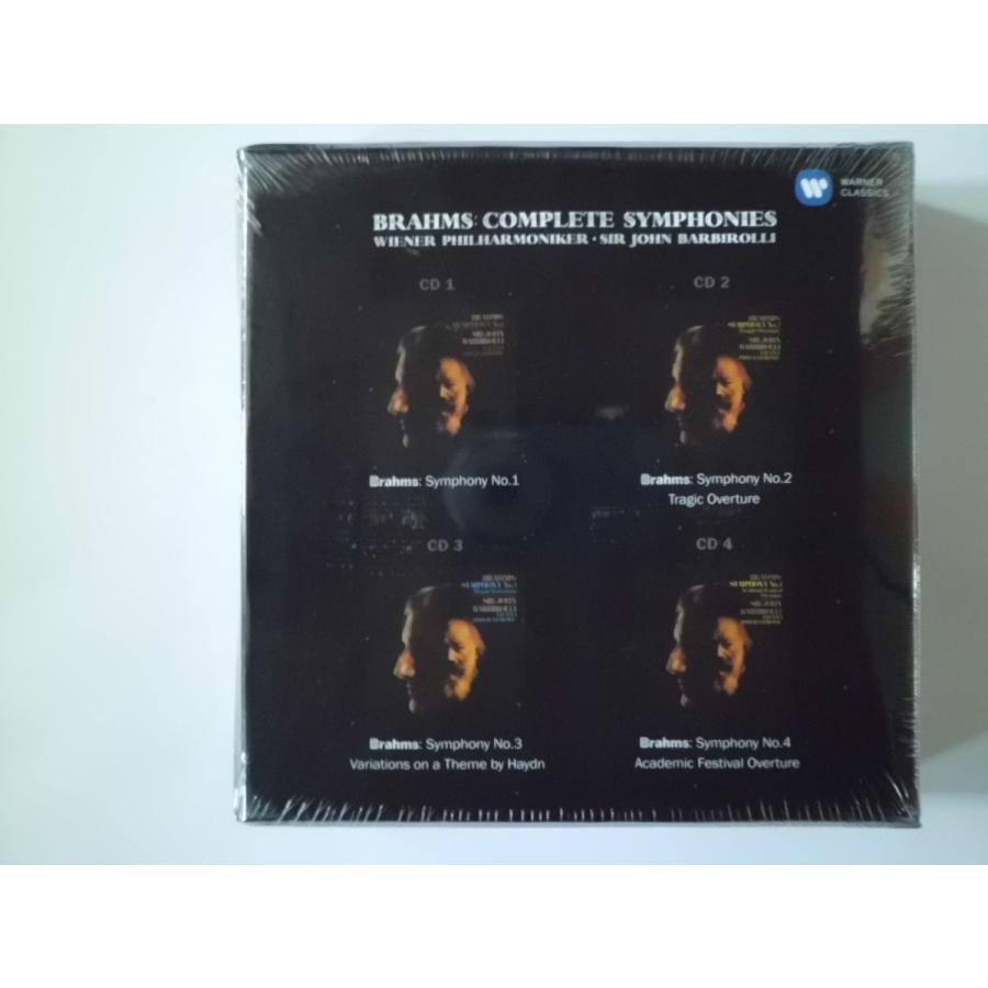 Brahms / Complete Symphonies Barbirolli, Wiener Phil. : 4 CDs // CD ...