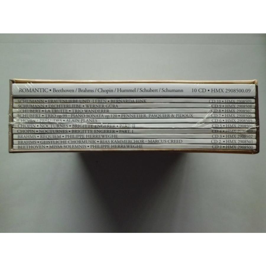 Romantic / Beethoven, Brahms, Chopin, etc. : 10 CDs // CD : Good