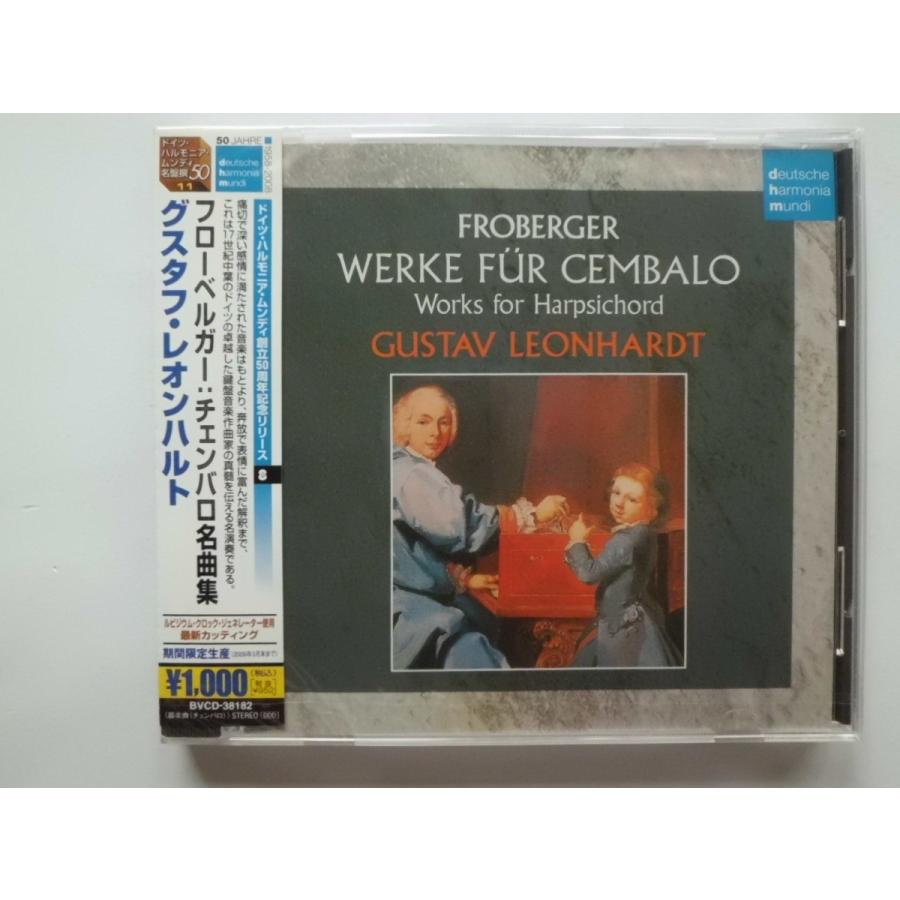 Froberger / Works for Harpsichord Gustav Leonhardt // CD : Good-Music ...