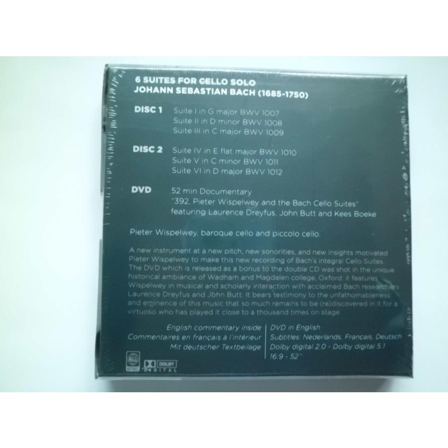 Bach / 6 Suites for Cello Solo Pieter Wispelwey : 2 CDs // CD : Good ...