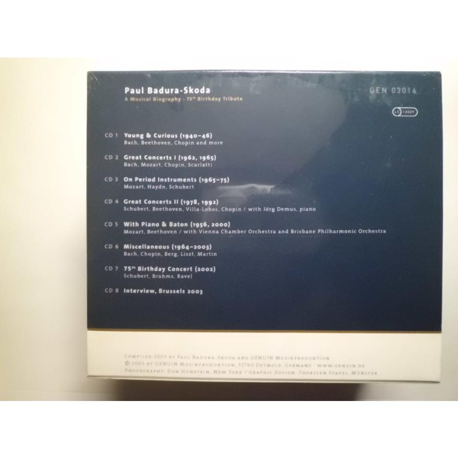 Badura-Skoda / A Musical Biography 75th Birthday Tribute : 8 CDs