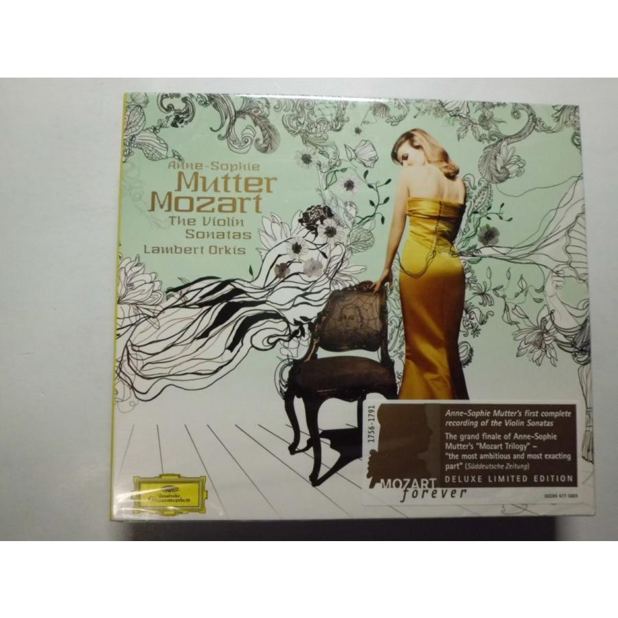 Mozart / Violin Sonatas / Anne-Sophie Mutter, Lambert Orkis : 4 CDs // CD 室内楽