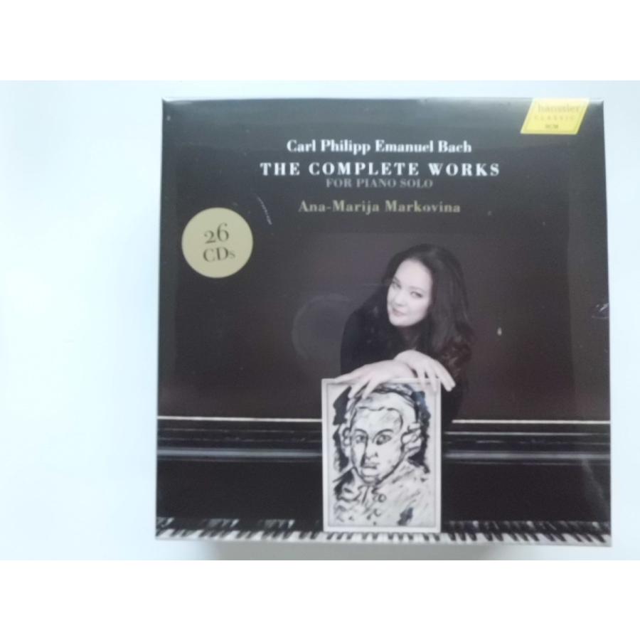 C.P.E.Bach / The Complete Works for Piano Solo / Ana-Marija Markovina : 26 CDs // CD 器楽曲