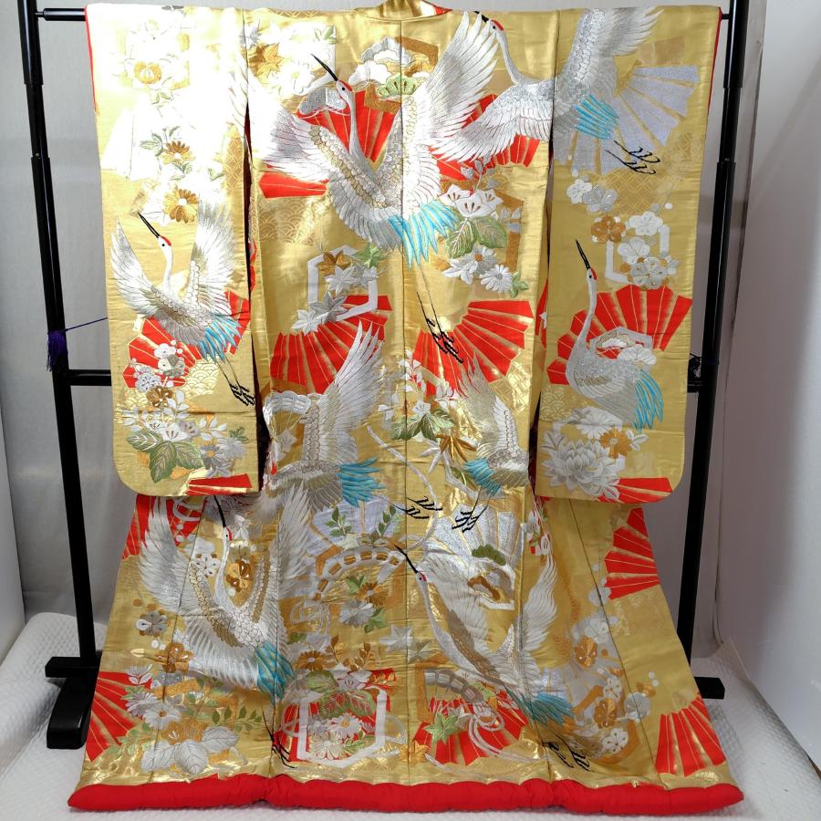 【used】着物『打掛』舞台衣装　インテリア　kimono uchikake　和装　花嫁衣裳　日本　Japanese　伝統衣装　中古品 | 