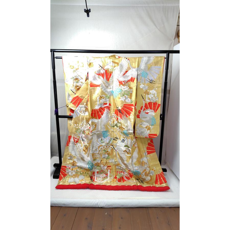 【used】着物『打掛』舞台衣装　インテリア　kimono uchikake　和装　花嫁衣裳　日本　Japanese　伝統衣装　中古品 |  | 02