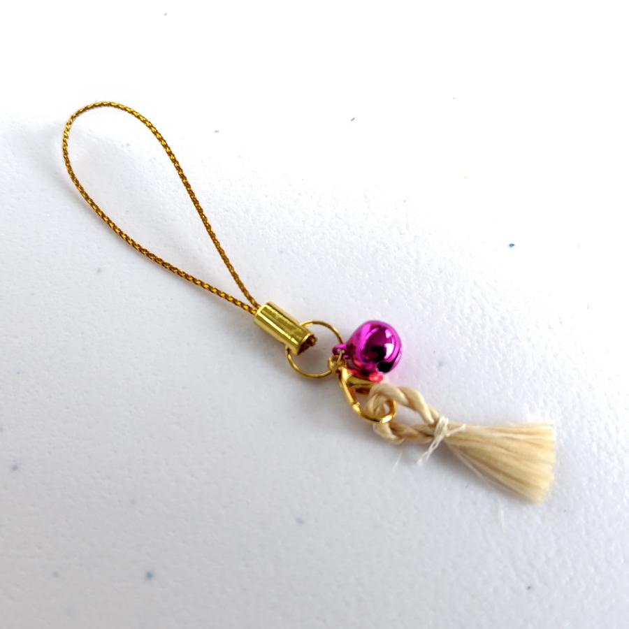 大麻職人が込め手づくりした『ペット用お守り（ピング鈴）』国産精麻　鈴付き |  | 01