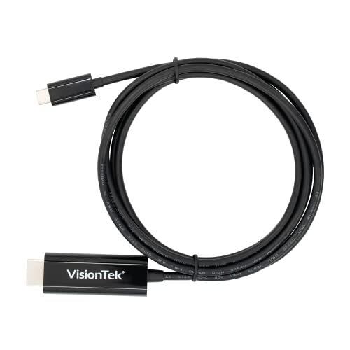 VISIONTEK 2m USB C/Thunderbolt 3 - HDMI2.0ケーブル M/M 並行輸入｜good-quality｜04
