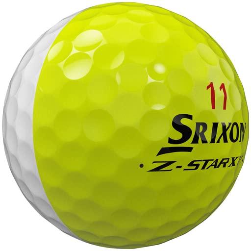 スリクソン 2022 Z-STAR XV DIVIDE ホワイト×イエロー ゴルフボール 4ピース ウレタンカバー Zスター GOLF  並行輸入｜good-quality｜02