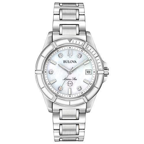 ○店頭受取対応商品○ Bulova レディース マリンスター クォーツ