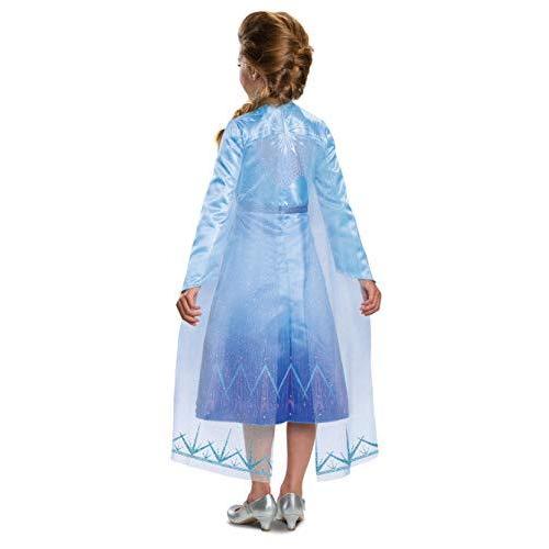 アナと雪の女王 アナ雪 2 エルサ ドレス 子供 コスチューム プレステージ 衣装 コスプレ ディズニー公式 並行輸入 