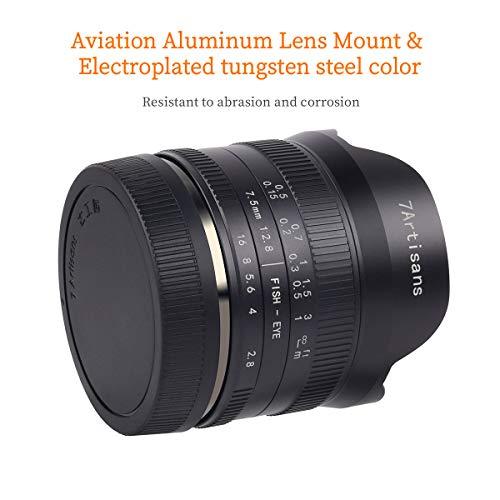 7職人7.5?MM f2?. 8?APS - C固定レンズ魚眼レンズfor Sony EMOUNTカメラ???ブラックwith保護レンズ 並行輸入｜good-quality｜07