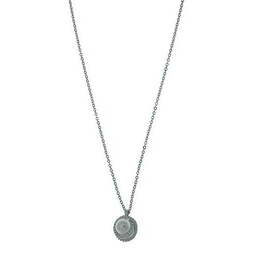 スワロフスキーオリジナルペンダント、ホワイト、ロジウムメッキ。 並行輸入