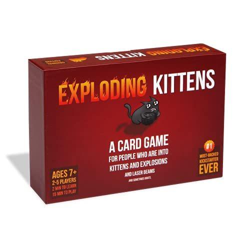 Exploding Kittens : A Card 游? about Kittens and Explosions and Somet 並行輸入｜good-quality