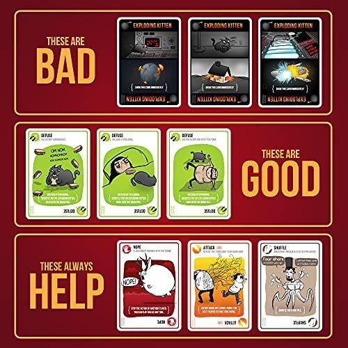 Exploding Kittens : A Card 游? about Kittens and Explosions and Somet 並行輸入｜good-quality｜05