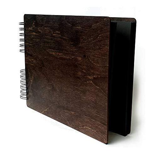 Personalize It 木製素朴な本 11インチ x 8.5インチ : 米国製 ページ内