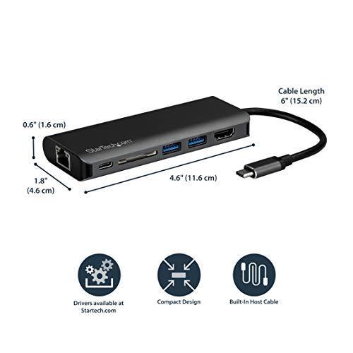 StarTech.com USB Type-Cマルチ変換アダプター/USB-Cマルチハブ/4K HDMI/USB 3.0ハブ2x USB 並行輸入｜good-quality｜04