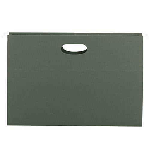 1 3/4 Inch Hanging File Pockets with Sides  Legal  Standard Green  2 並行輸入｜good-quality｜03