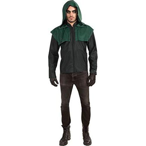 Green Arrow Deluxe Costume グリーンアローデラックス大人用コスチューム♪ハロウィン♪サイズ：Standard  並行輸入｜good-quality