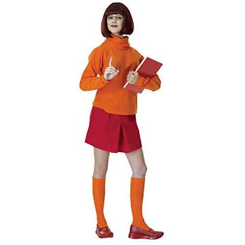 Scooby-Doo Velma Adult Costume スクービー?ドゥーヴェルマ大人用コスチューム♪ハロウィン♪サイズ：Stan 並行輸入｜good-quality
