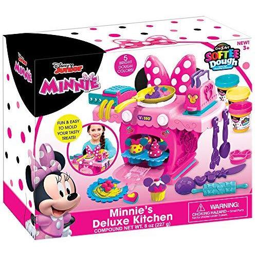 ミニーマウス デラックスキッチンセット おもちゃ ねんど おままごと クッキング ディズニー 女の子 プレゼント 4歳以上 並行輸入