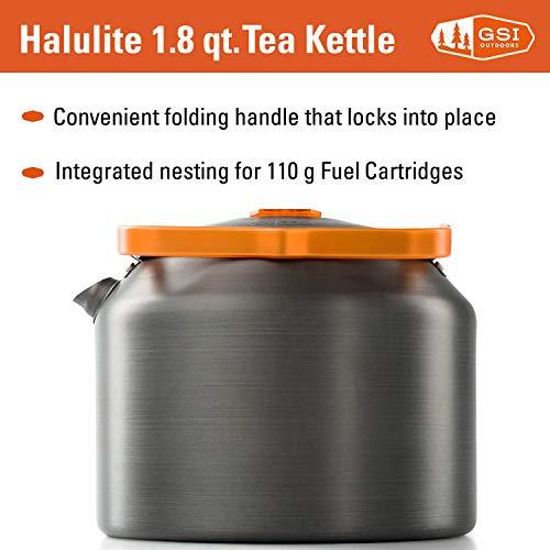 GSI Outdoors Halulite Tea Kettle 1.8 qt. 141 並行輸入｜good-quality｜03
