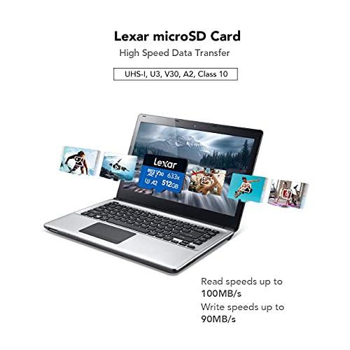 Lexar 100MB/s 633x MicroSDXC 512GB with adapter UHS-1 U3 V30 A2512GB 並行輸入｜good-quality｜03