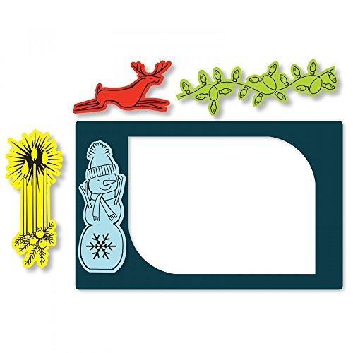 Sizzix Framelitsダイスセット9-pack withスタンプ、フォトフレーム、Seasonal Borders by Ly 並行輸入｜good-quality｜02