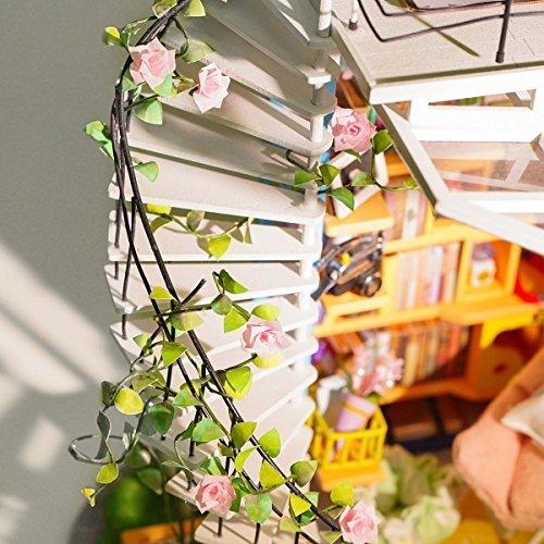 Spiral Stairs - Rolife Dollhouse DIY Miniature Room Set-Wood Craft C 並行輸入｜good-quality｜02