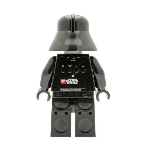 レゴ　スターウォーズ/leg0 STAR WARS ダースベイダー 目覚まし時計 並行輸入 ダースベイダーの頭を押すと