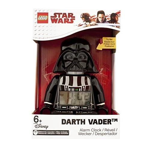 レゴ　スターウォーズ/leg0 STAR WARS ダースベイダー 目覚まし時計 並行輸入 ダースベイダーの頭を押すと