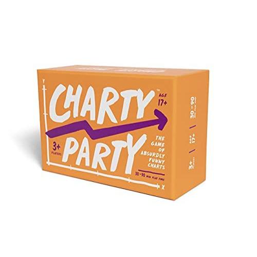 Charty Party - 大人用カードゲーム ばかみたいに面白いチャート グラフ データのビジュアル化 英語版 並行輸入｜good-quality