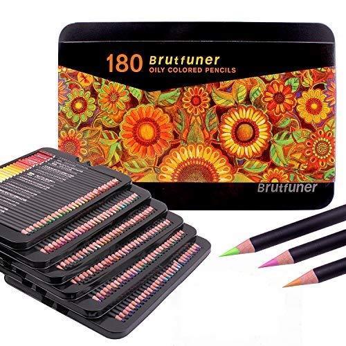 木製色鉛筆 オイル鉛筆 180色 色鉛筆 大人の塗り絵 スケッチ ペインティング 並行輸入