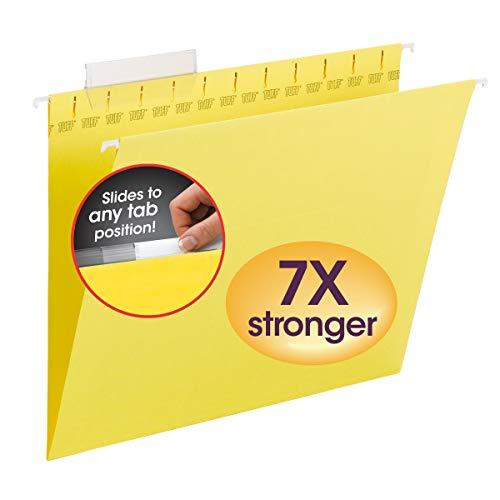 Tuff Hanging Folder with Easy Slide Tab  Letter  Yellow  18/Pack  並行輸入｜good-quality｜03