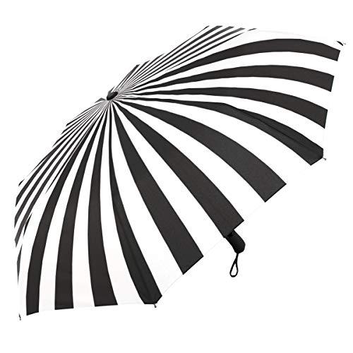 SUSINO コンパクト 旅行傘 自動開閉 防風 折りたたみ傘 ポータブル 複数のグラフィックパターン レディース メンズ ティーンエイ 並行輸入｜good-quality｜06