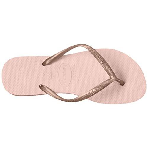 Havaianasハワイアナス レディース Slimスリム ビーチサンダル US サイズ: 11-12 カラー: ピンク 並行輸入｜good-quality｜08