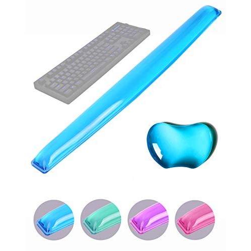 abrondaシリコンジェルマウス手首残りパッドPlus &マウス手首Restサポートハート形Translucence &人間工学& C 並行輸入