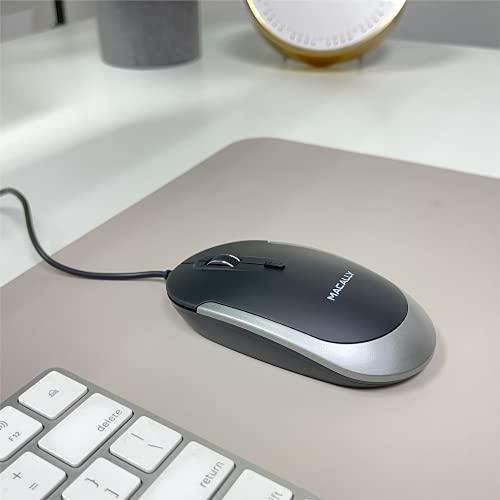 Macally サイレント USB マウス有線 Apple Mac Windows PCラップトップ/デスクトップコンピュータ用 スリム 並行輸入｜good-quality｜08