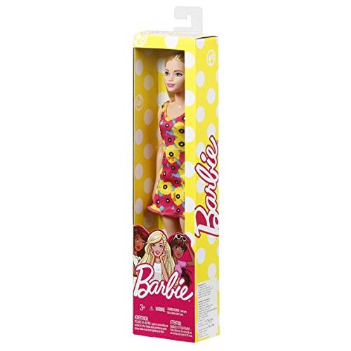 を多数揃えています Barbie 12 Inch Fashion Doll - Yellow and Pink Flowers Floral Design 並行輸入